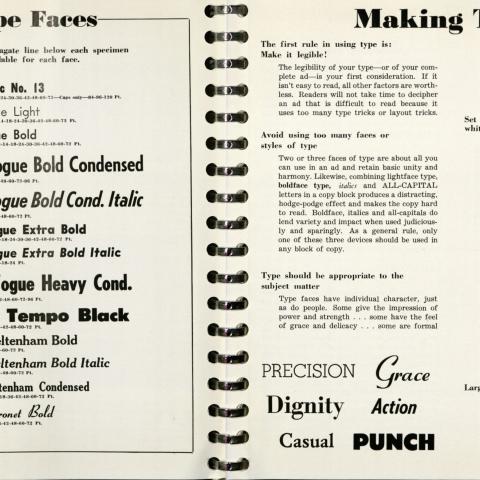 Choosing a text type and type suggestions, Z232.D4 D4