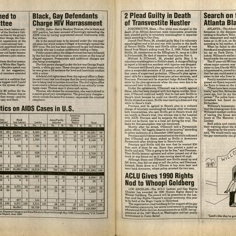 BLK, Volume 2, Number 7, pages 30-31