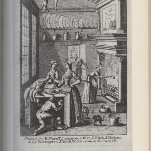 Page from The Delectable Past, 1964