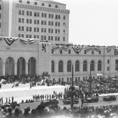Los Angeles City Hall Dedication, 1928 April 26