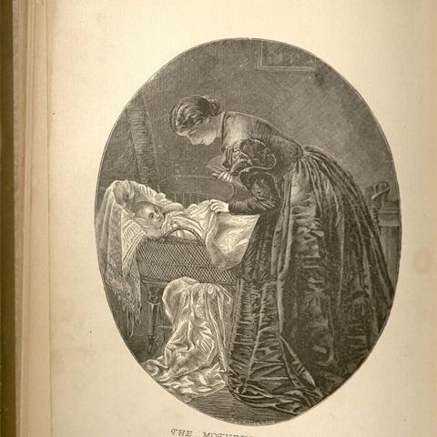 Illustration, Golden Thoughts on Mother, Home, and Heaven, 1882