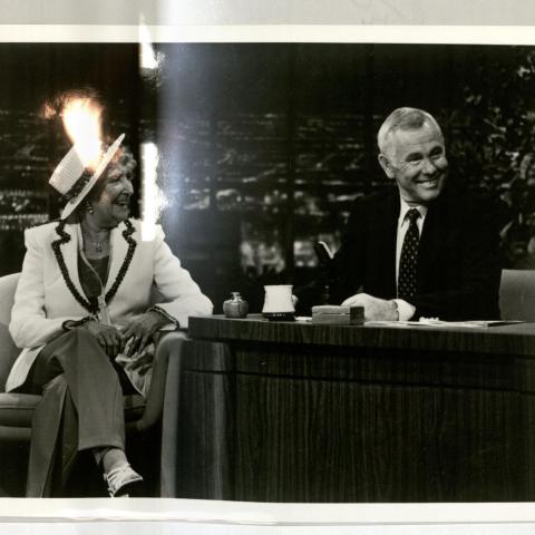 Peggy Gilbert on The Tonight Show Starring Johnny Carson, Peggy Gilbert Collection