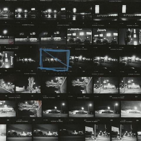 Black L.A., Contact Sheet, 1988 January 18, Roland Charles Collection, Box 4 Folder 17
