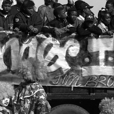 Black L.A., Kingdom Day Parade, 1992 January 20, Roland Charles Collection, Box 4 Folder 15