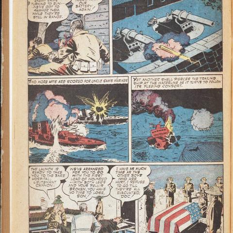 Victory at Midway Island page four, War Hereos, Chase Craig Collection