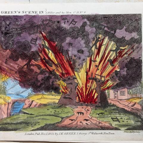 Green's Scene in Miller and his Men, Scene 11, No. 9, Purple Variation