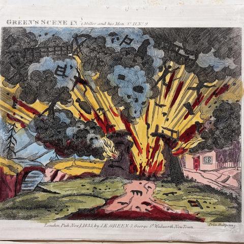 Green's Scene in Miller and his Men, Scene 11, No. 9, Blue Variation