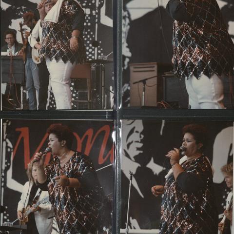 Etta James, Monterey Jazz Festival, 1987, Box 35, Folder 5