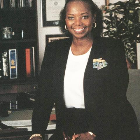 CSUN publicity photograph of President Wilson. Winter 1997, Northridge Journal, LD729.6 .N6 N66 v.4 no.1 1997
