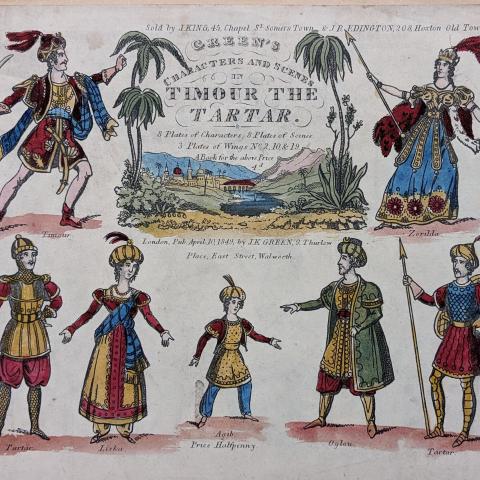 Green's Timour the Tartar Characters, No. 1