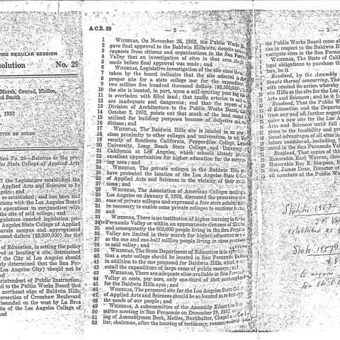 Text of Assembly Concurrent Resolution 29