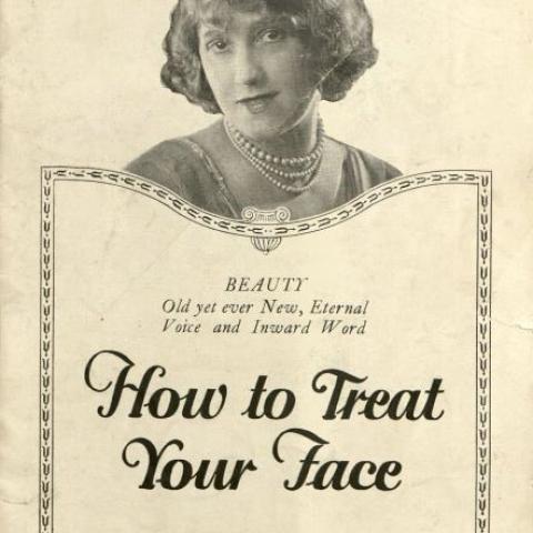 Cover, How to Treat Your Face, by Susanna Cocroft, 1925