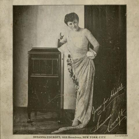 Record album cover for Susanna Cocroft audio exercise program