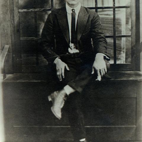 Portrait of Antonio Regalado Calvo, ca. 1920s. Latino Cultural Heritage Oral History Project Collection