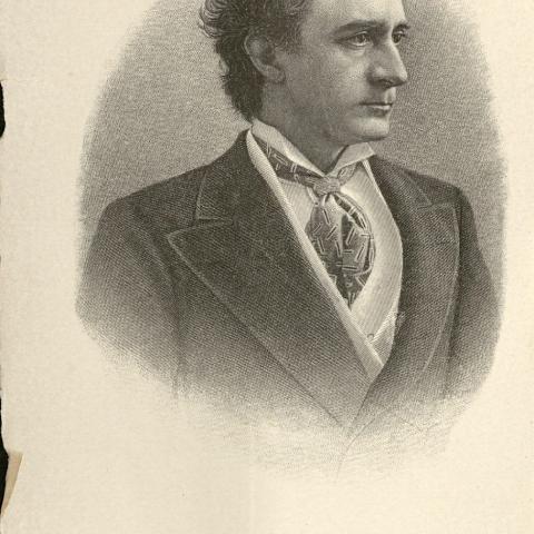 Frontispiece, The Elder and the Younger Booth