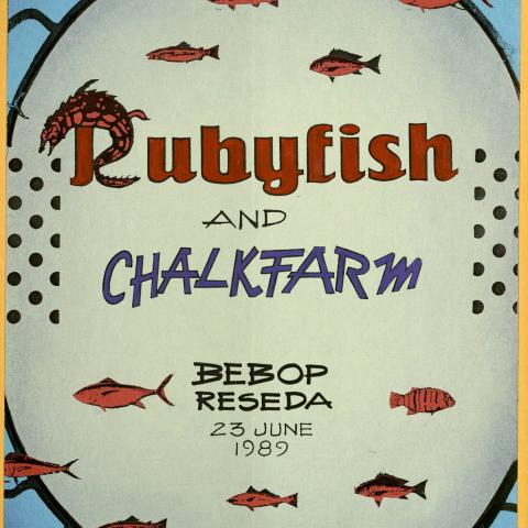 Rubyfish and Chalkfarm, 23 June 1989