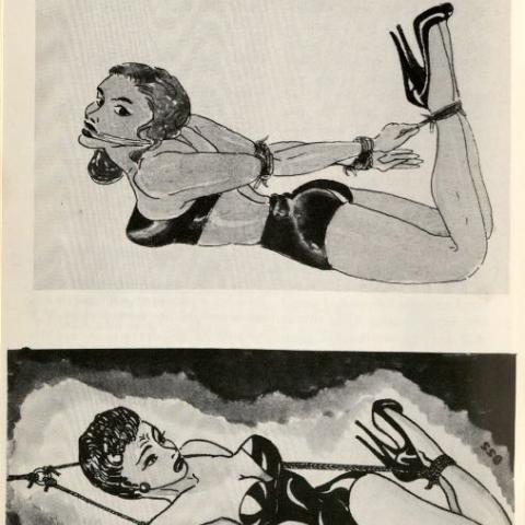 Bizarre, No. 25, pg. 42, 1958. Flagellation Collection