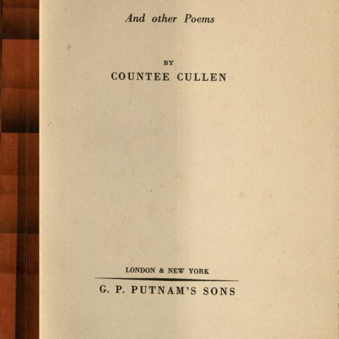 The Black Christ and Other Poems