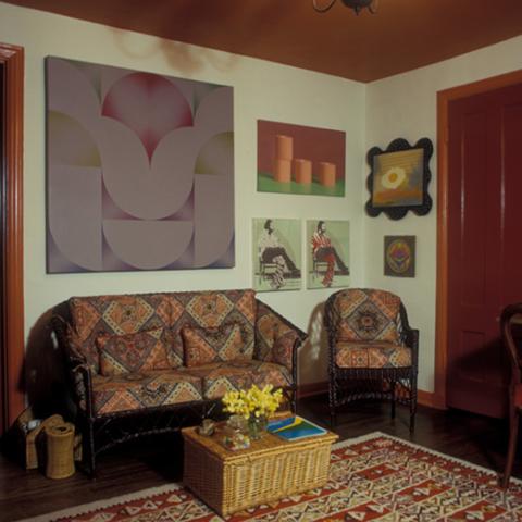 Interior, Blankfort home, ca. 1973
