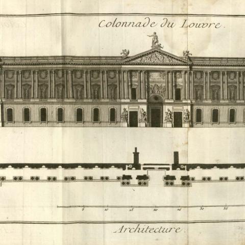 Architecture, Colonnade of the Louvre, AE25.E551 Vol. 2
