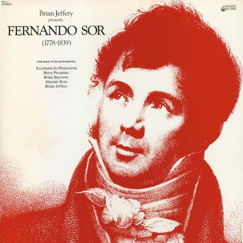 Some of Fernando Sor’s compositions for numerous instruments, 1977. John Tanno Collection