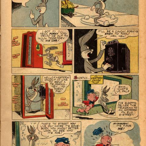 Page from Four Color Comics, 1951