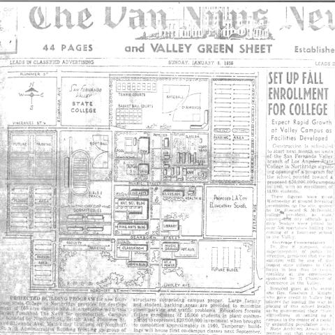 Projected campus building program