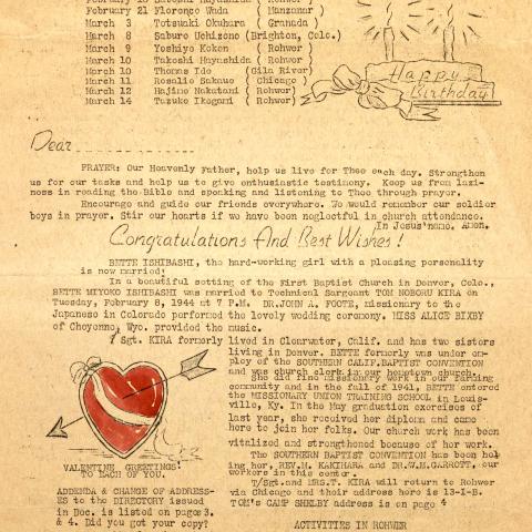 Clearwater Clarion Call, January-February 1944