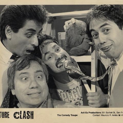Richard Montoya, José Antonio Burciaga, Ric Salinas, and Herbert Sigüenza, 1984