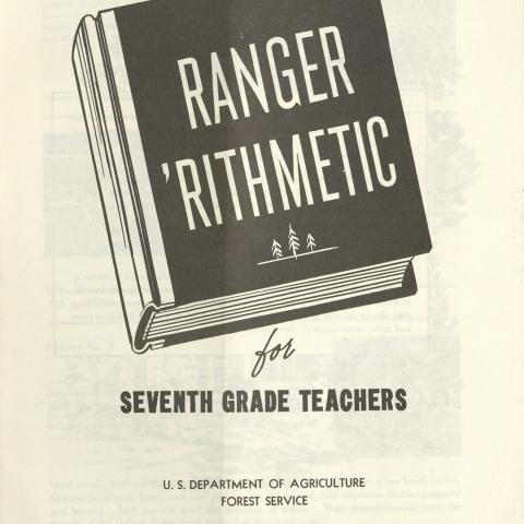 From the USDA, a 1958 pamphlet to teach children arithmetic
