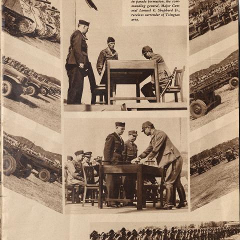 The North China Pictorial, U.S.M.C. inside cover