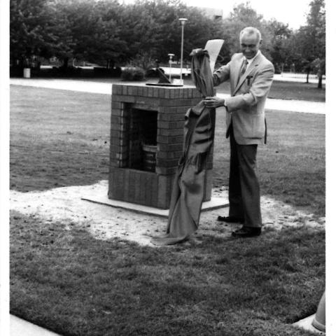 University President James Cleary 