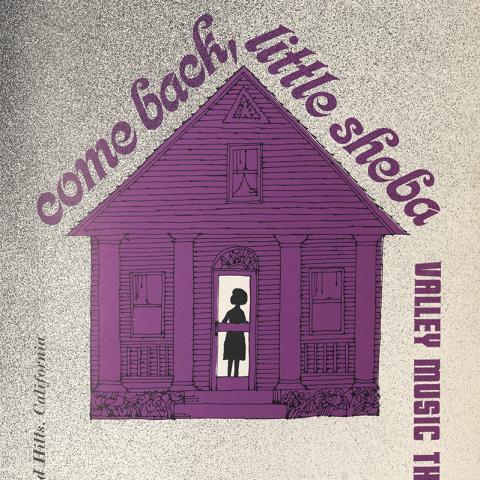 Program cover, Come Back, Little Sheba, March 1965