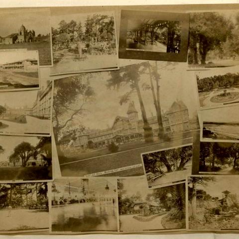 Various pictures of Hotel Del Monte