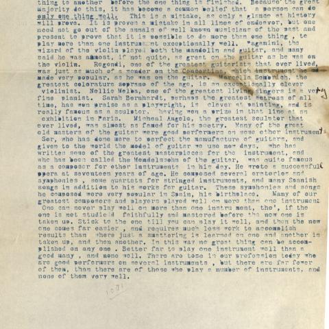 Olcott-Bickford's lecture, "On Concentration, Will power, stick-to-it-iveness" (p.2)