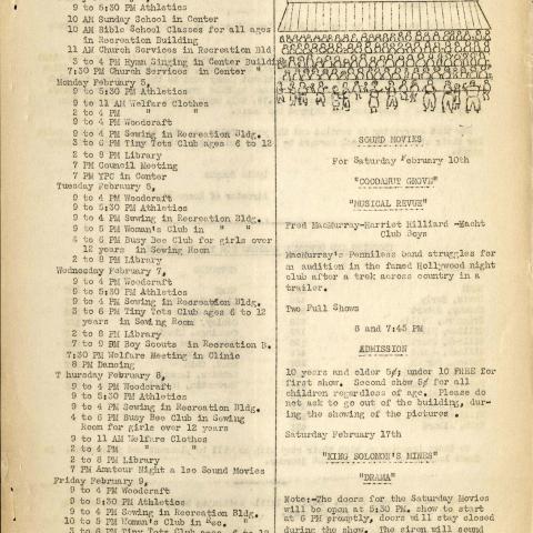 Covered Wagon News, Shafter Farm Workers Community, February 3, 1940, page 3