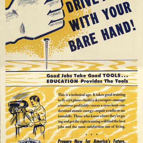 American Legion National Headquarters Child Welfare Division poster