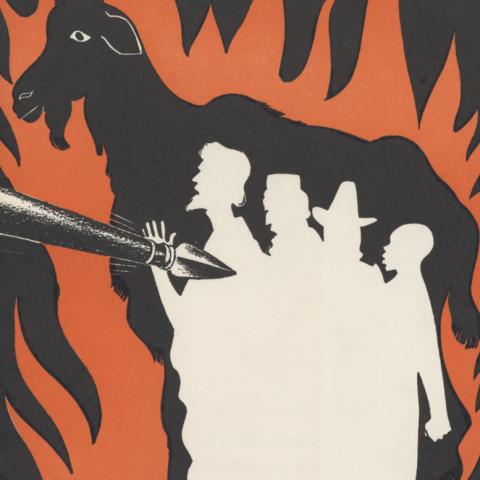Booklet, They Got the Blame: The Story of Scapegoats in History, 1942