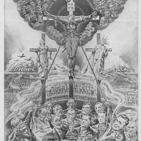 Illustration, The Swelling Tide of Nationalism, ca. 1941