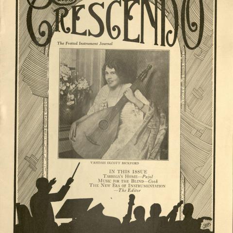 Cover of The Crescendo, December 1930