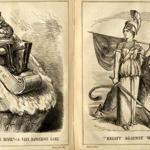"The 'Montagne Russe'--A Very Dangerous Game," and "Right Against Wrong"