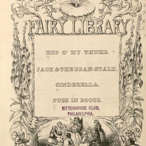 Title page, George Cruikshank's Fairy Library, 1856
