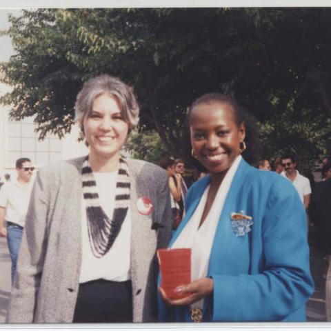 Dr. Susan Curzon and Dr. Blenda Wilson