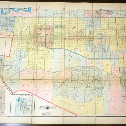 Baist's Real Estate Atlas of Surveys of Los Angeles. Plate 47, by G. Wm Baist, 1910