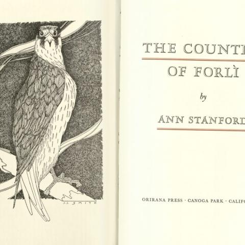 The Countess of Forlì : a poem for voices by Ann Stanford, PS3537 .T1815 C6 1985