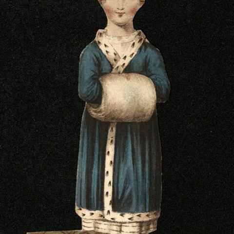 Paper doll 2 from The History of Little Fanny