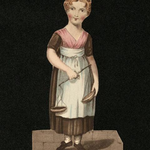 Paper doll 4 from The History of Little Fanny