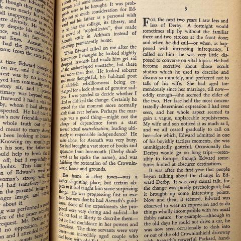 Page 57 of "Weird Tales," January 1937 issue. PN 3435 W53 