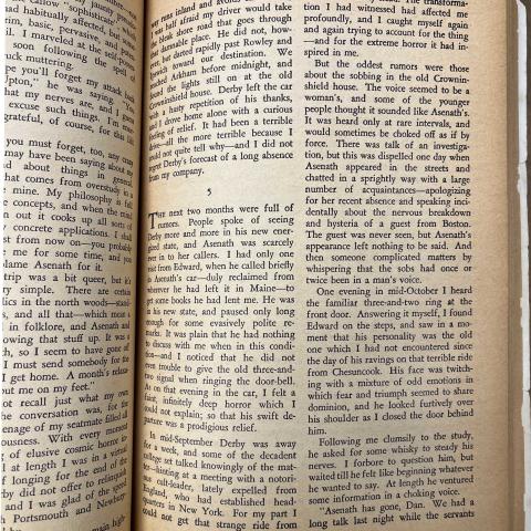 Page 65 of "Weird Tales," January 1937 issue. PN 3435 W53 