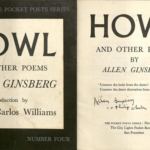 Howl and Other Poems by Allen Ginsberg, 1956